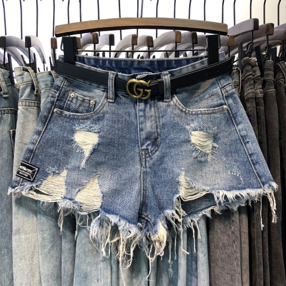 $19.98 only at Holscher.shop GG Ripped short shorts